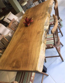 mesa de 2 x1  em madeira maciça cod 49