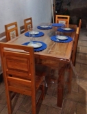 mesa 2 x 1 com 6 cadeiras cod 148
